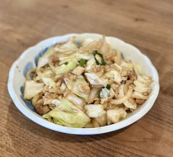 Fried Noodle好吃的炒乌冬